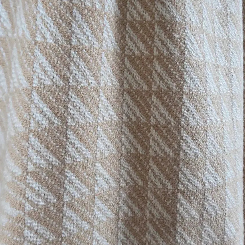 [BUNJANG] Checkered Long Skirt / 체크 롱 스커트