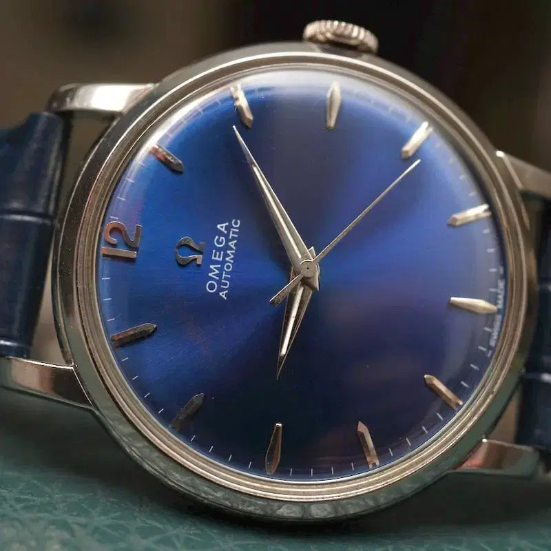 [BUNJANG] Omega Automatic Blue Dial Vintage Watch / 빈티지 오메가 청판 오토매틱