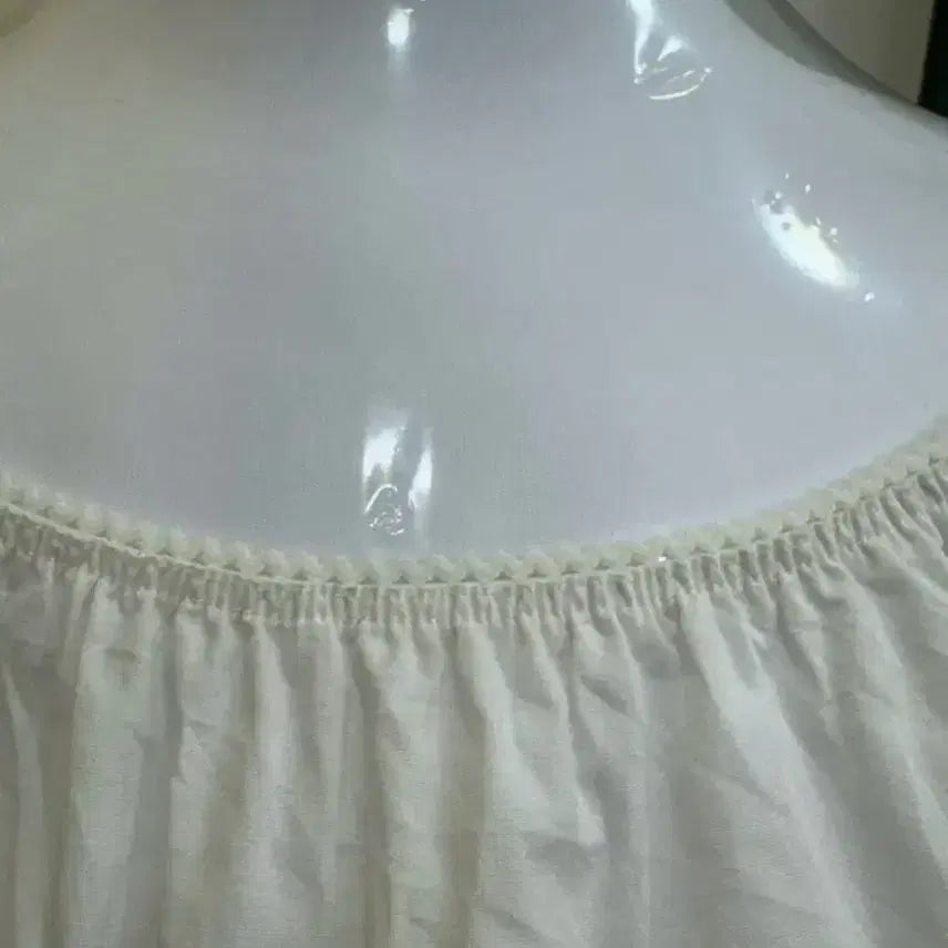 [BUNJANG] Yeori Fit White Puff Blouse / 여리핏 화이트 퍼프 블라우스 9R/55-66 추천/체형커버