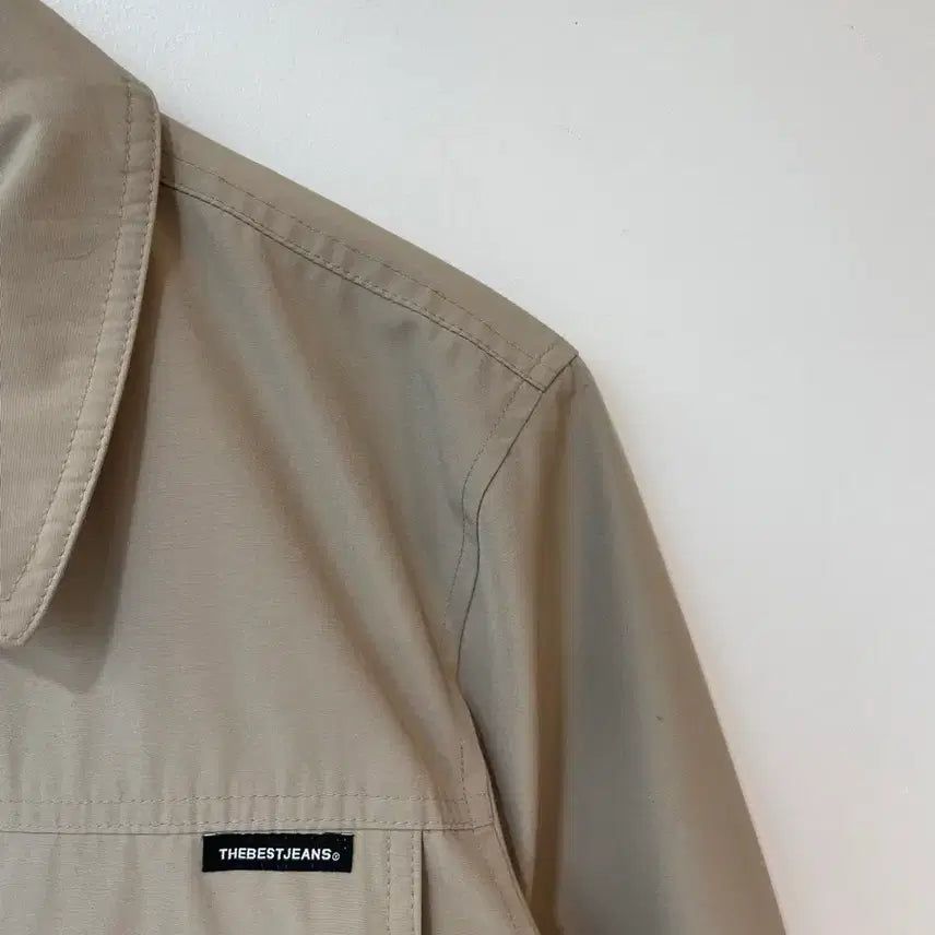 [BUNJANG] TBJ Nearby Beige Field Jacket / TBJ NEARBY 베이지색 야상 자켓 95