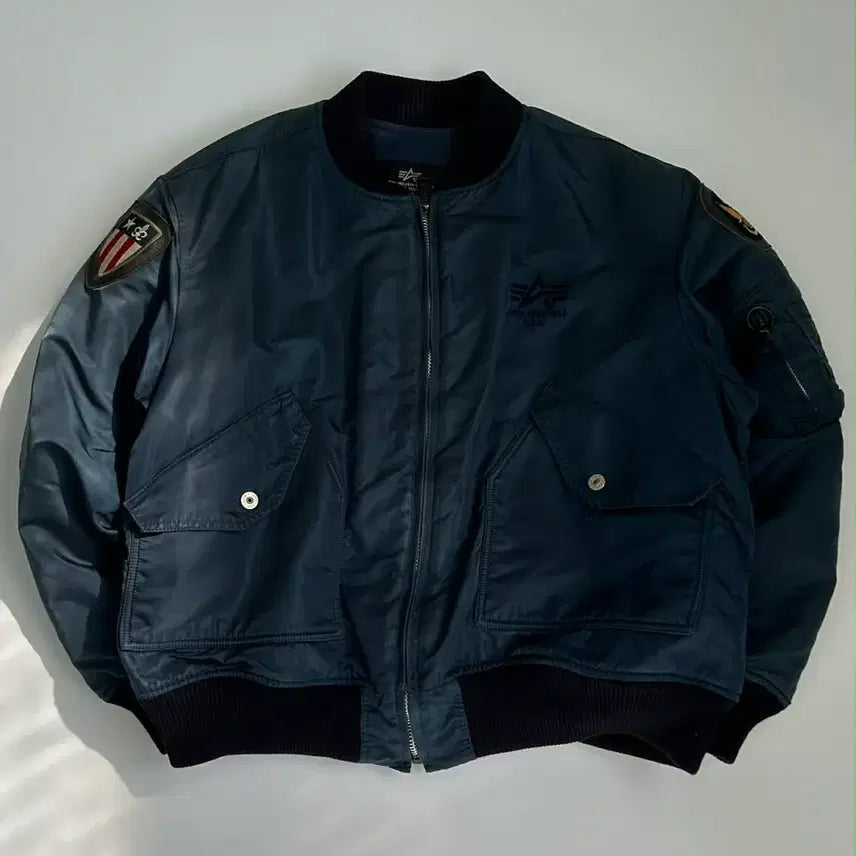 [BUNJANG] Alpha Industries CWU-45/P Flight Jacket / [XL] 알파인더스트리 CWU-45/P 미군 플라이트 항공 점퍼 바시티