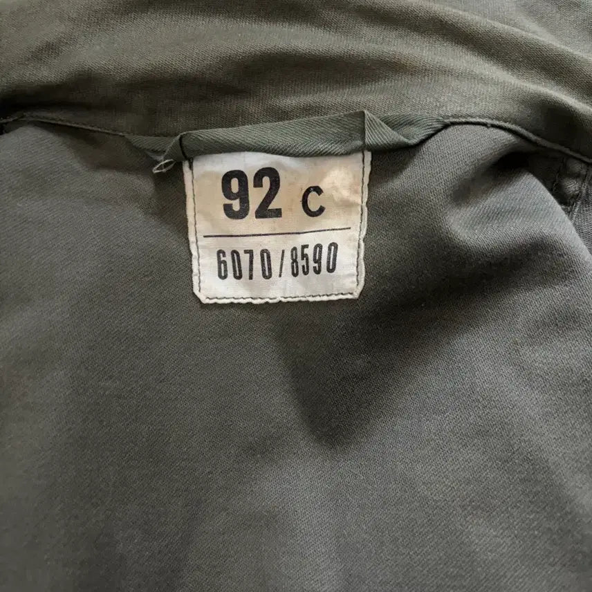 [BUNJANG] French Army M64 Field Jacket 1976 92C / 프랑스군 M64 필드 자켓 1976 92C 6070/8590