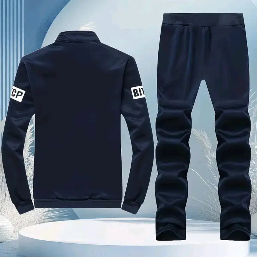 [BUNJANG] SHAN YES Navy Training Suit Set / SHAN YES 네이비 트레이닝복 세트 90.100.105