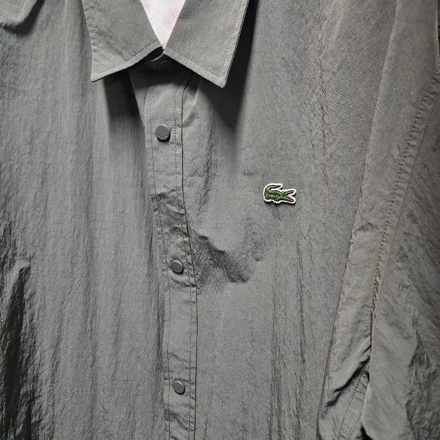 [BUNJANG] Lacoste Snap Button Outer Shirt 105 Size / 라코스테 스냅버튼 아우터형 셔츠 105사이즈 팔아요