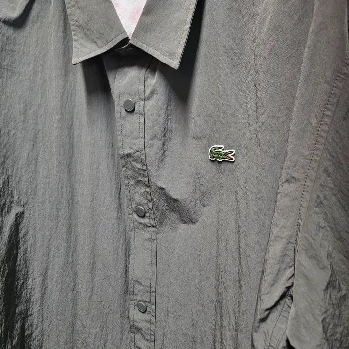 [BUNJANG] Lacoste Snap Button Outer Shirt 105 Size / 라코스테 스냅버튼 아우터형 셔츠 105사이즈 팔아요