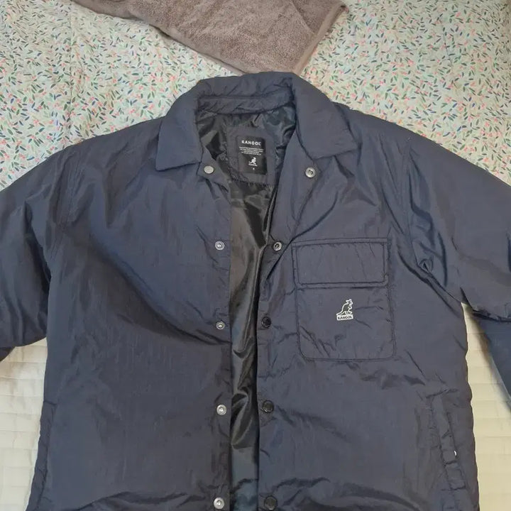 [BUNJANG] Kangol Navy Coach Jacket (M) / 캉골 네이비색 코치 자켓 M