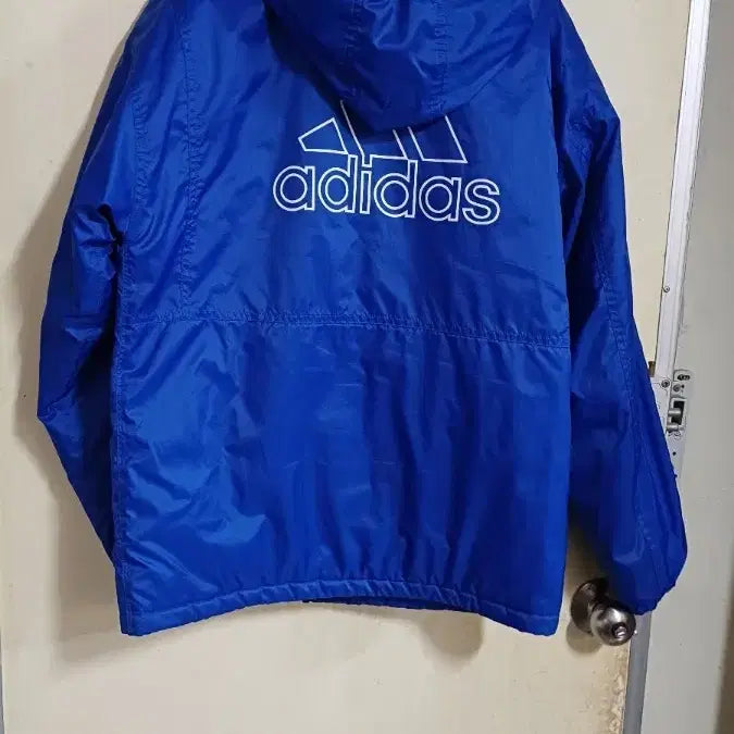 [BUNJANG] Adidas Men's Blue Padded Jacket (Size 100) / 아디다스 남성 패딩 자켓 100싸이즈