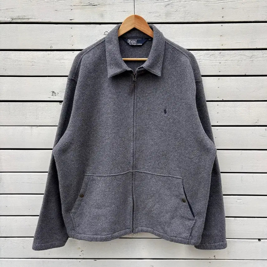 [BUNJANG] Polo Fleece Jacket / Polo 폴로 플리스 후리스 자켓