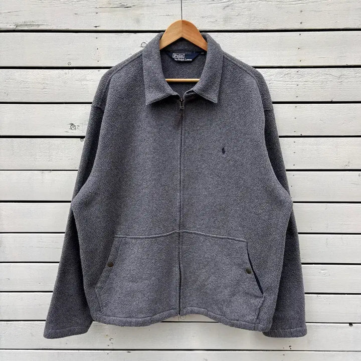 [BUNJANG] Polo Fleece Jacket / Polo 폴로 플리스 후리스 자켓