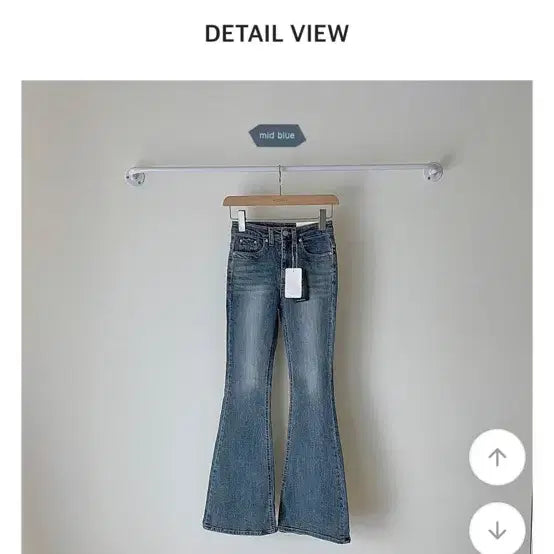 [BUNJANG] S 모디핏 백포켓 웨스턴 부츠컷 데님 팬츠 / S 모디핏 백포켓 웨스턴 부츠컷 데님 팬츠