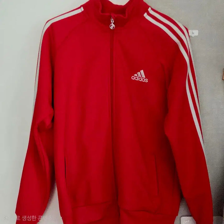 [BUNJANG] Adidas YB Essential Red Jersey / 아디다스 YB 에센셜 수트 빨간 져지 79