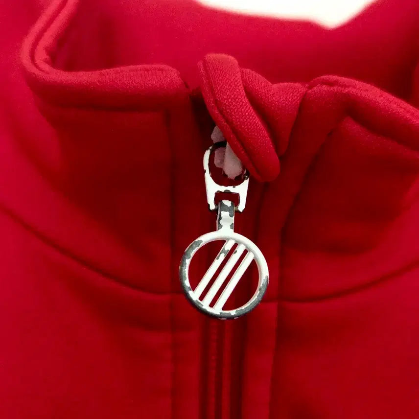 [BUNJANG] Adidas YB Essential Red Jersey / 아디다스 YB 에센셜 수트 빨간 져지 79