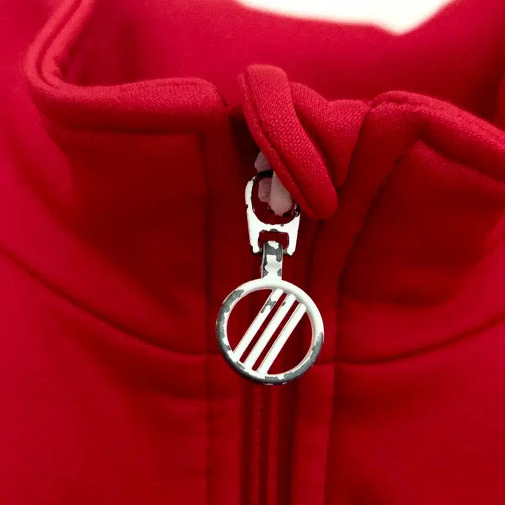 [BUNJANG] Adidas YB Essential Red Jersey / 아디다스 YB 에센셜 수트 빨간 져지 79