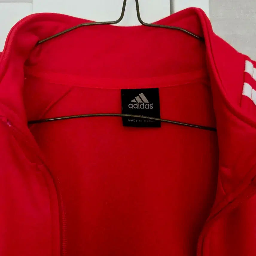 [BUNJANG] Adidas YB Essential Red Jersey / 아디다스 YB 에센셜 수트 빨간 져지 79