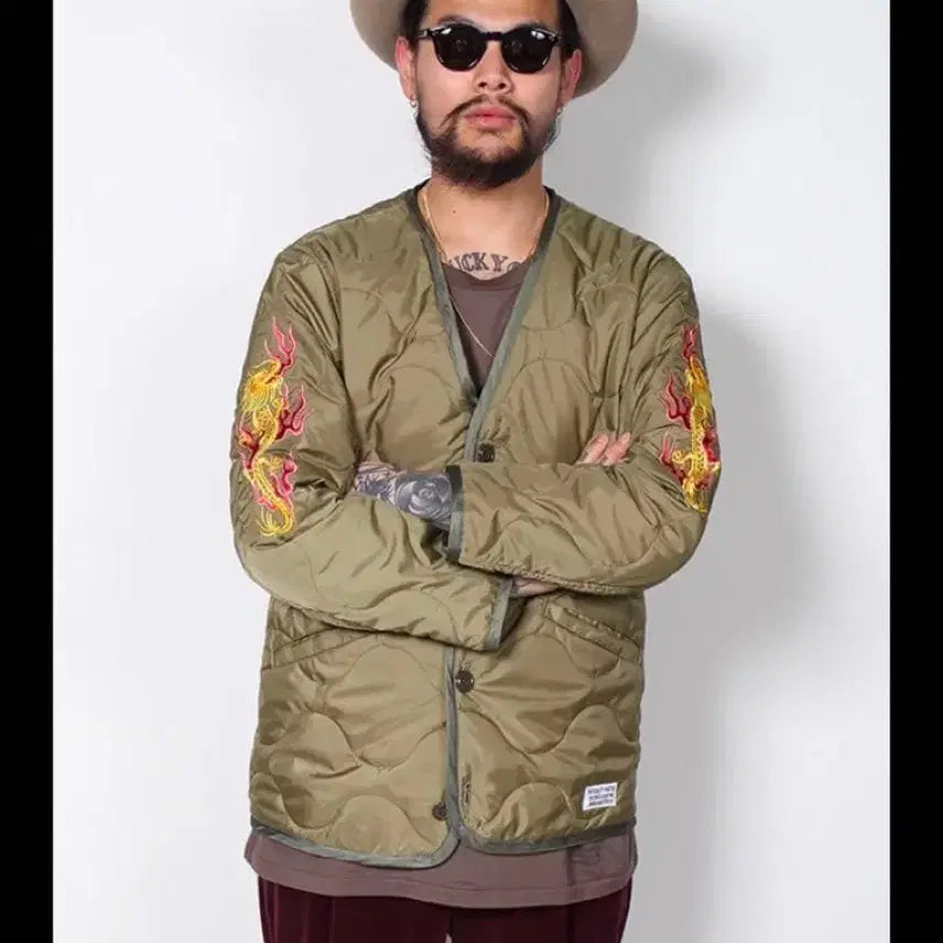 [BUNJANG] Wacko Maria 18FW Quilted Jacket / 와코마리아 18fw 퀼팅 자켓