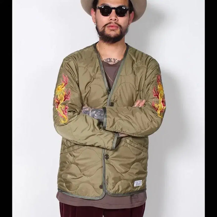 [BUNJANG] Wacko Maria 18FW Quilted Jacket / 와코마리아 18fw 퀼팅 자켓