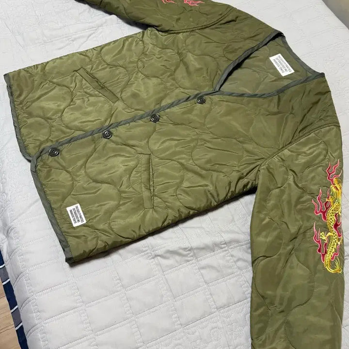 [BUNJANG] Wacko Maria 18FW Quilted Jacket / 와코마리아 18fw 퀼팅 자켓