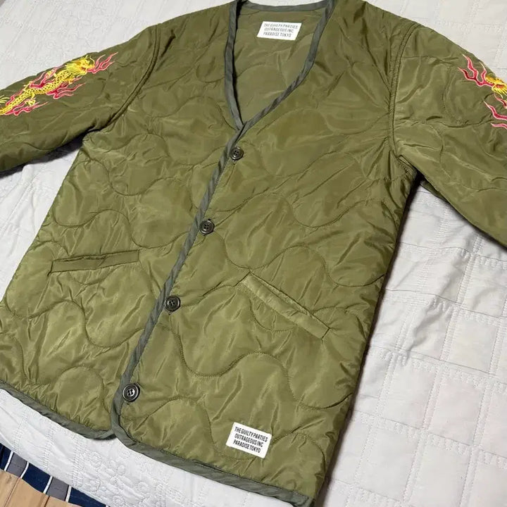 [BUNJANG] Wacko Maria 18FW Quilted Jacket / 와코마리아 18fw 퀼팅 자켓