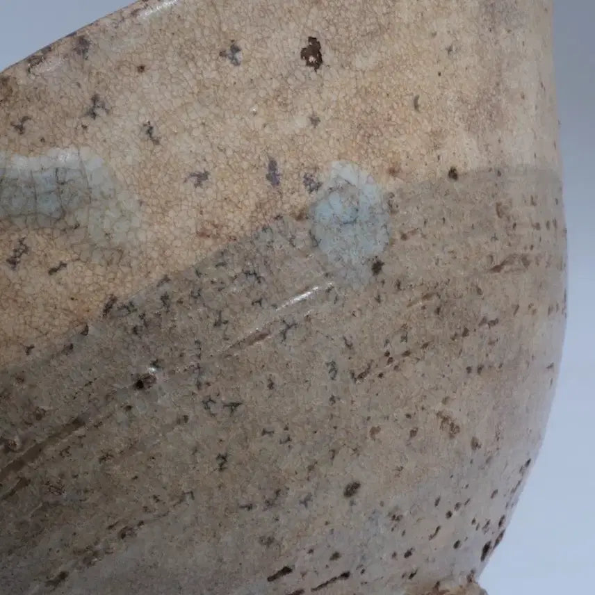 [BUNJANG] Early Joseon Buncheong Ware Tea Bowl / 조선초기 분청사기 반 덤벙 다완