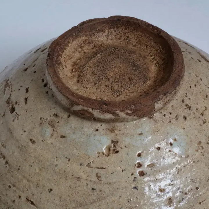 [BUNJANG] Early Joseon Buncheong Ware Tea Bowl / 조선초기 분청사기 반 덤벙 다완