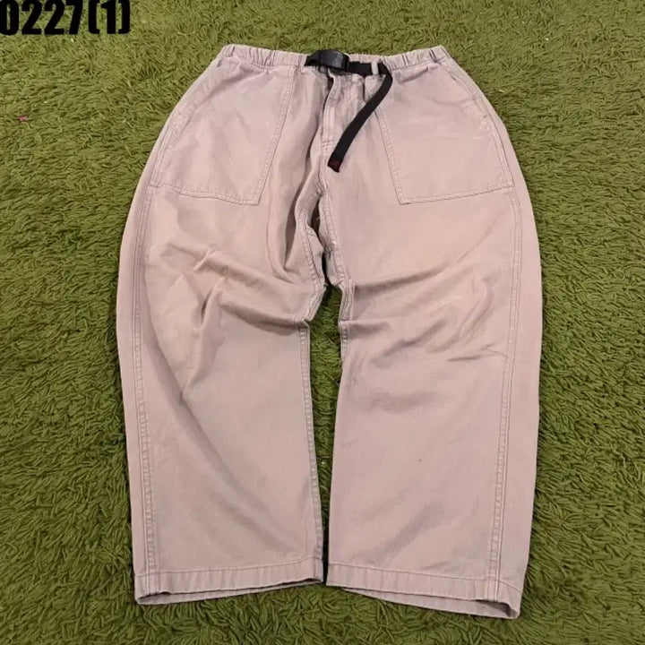 [BUNJANG] Gramicci Bending Pants Beige / 그라미치 밴딩 바지 팬츠 L