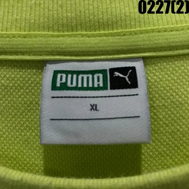 [BUNJANG] Puma Lime Green Sweatshirt XL / 푸마 라임색 맨투맨 티셔츠 xl