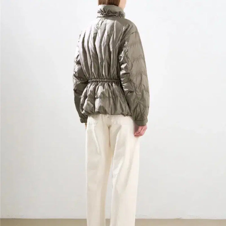 [BUNJANG] System Quilted Drawstring Goose Down Jacket / 한섬 25fw신상 시스템 (품절) 퀄티드 드로우스트링 구스다운 점퍼 55