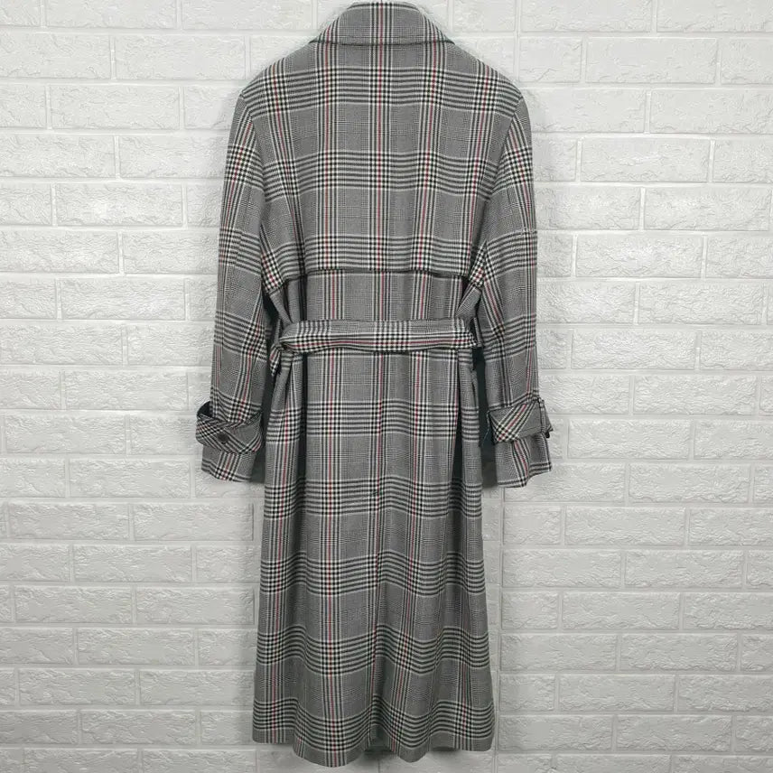[BUNJANG] LBL Check Trench Coat / [55]LBL 체크 트렌치 코트(새상품)