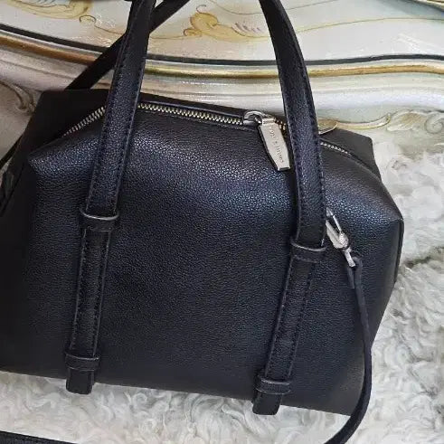 [BUNJANG] Charles & Keith Black Square Tote Bag / 찰스앤키스 블랙 스퀘어 토트백