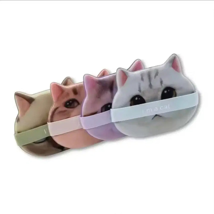 [BUNJANG] Generic Cat Face Makeup Puff / 고양이 얼굴모양 화장솜 퍼프