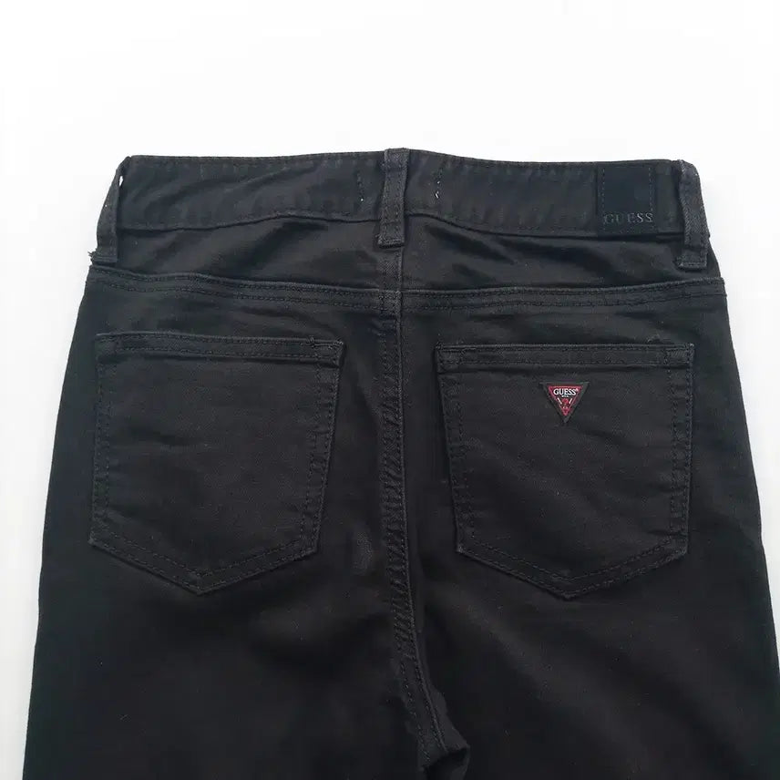 [BUNJANG] Guess Skinny Jeans Black Denim Pants / 게스 청바지 사이즈24 스키니진 흑청 캐주얼 여자 데님팬츠 A9415