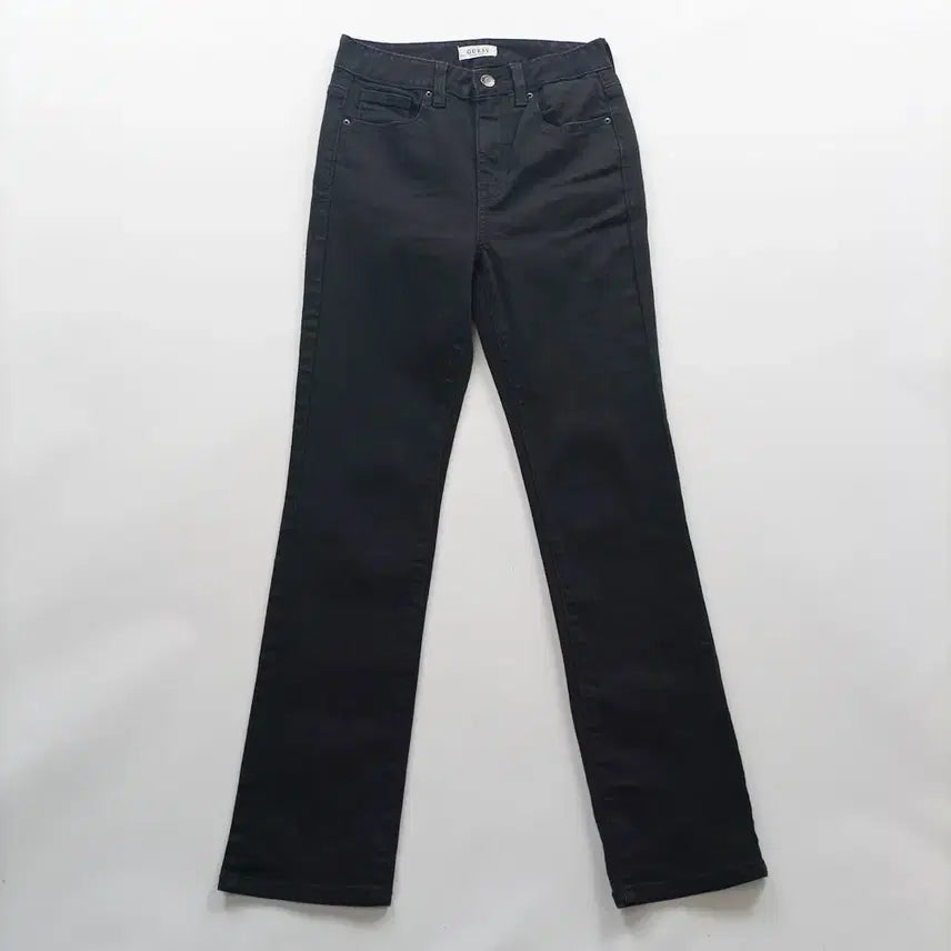 [BUNJANG] Guess Skinny Jeans Black Denim Pants / 게스 청바지 사이즈24 스키니진 흑청 캐주얼 여자 데님팬츠 A9415