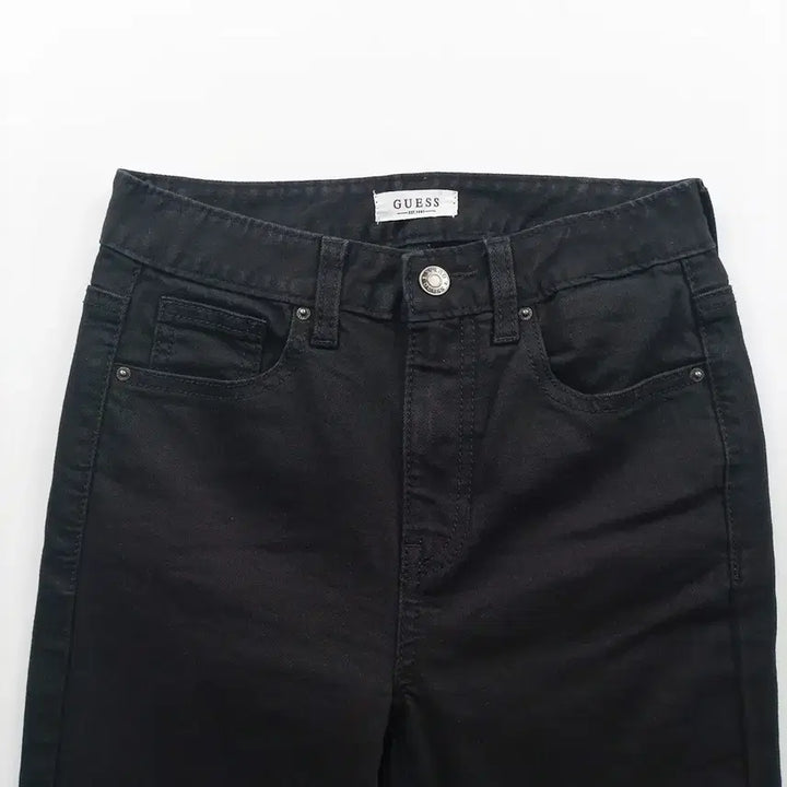 [BUNJANG] Guess Skinny Jeans Black Denim Pants / 게스 청바지 사이즈24 스키니진 흑청 캐주얼 여자 데님팬츠 A9415