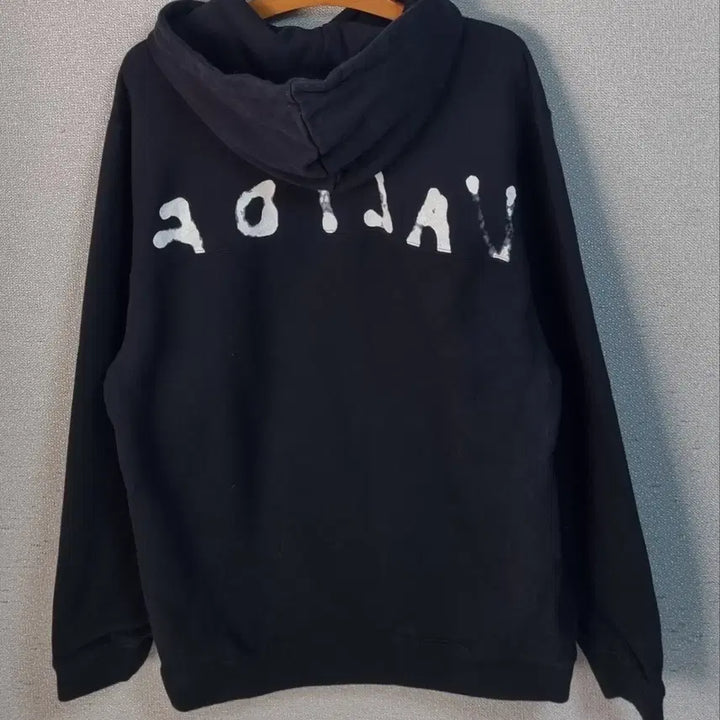 [BUNJANG] Adidas Black Oversized Hoodie / 오버핏 S ) 아디다스 블랙 후드티