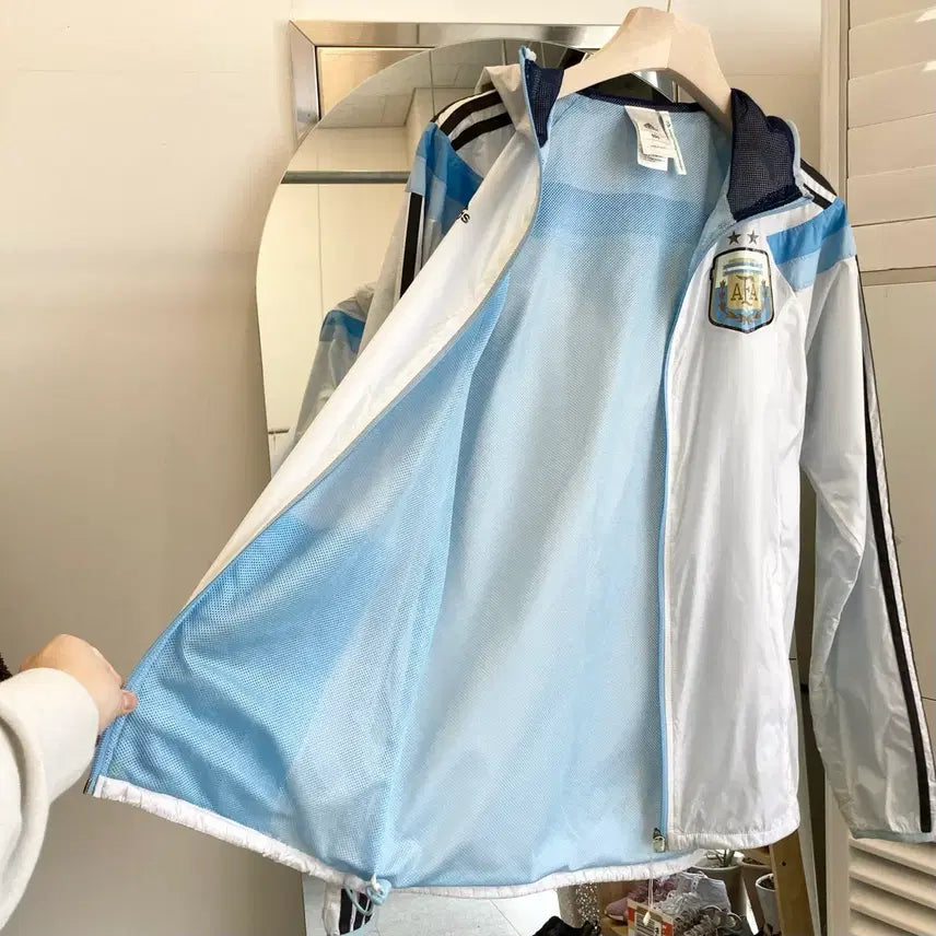 [BUNJANG] Adidas Argentina Windbreaker Jacket / 아디다스 아르헨티나 바람막이 M(95) Adidas Football