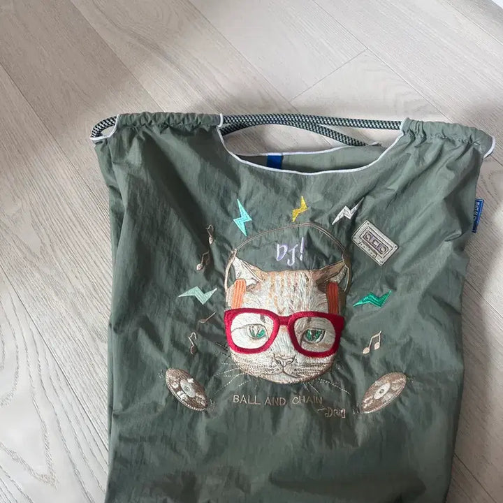 [BUNJANG] Ball & Chain Eco Bag Khaki M / 볼앤체인 에코백 카키색 M