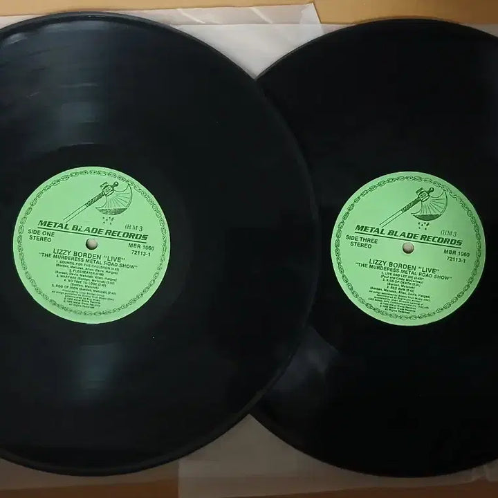 [BUNJANG] Lizzy Borden LP Vinyl Record Bundle Set / (영상2가지) 헤비메탈밴드 리지보든 LP 3장