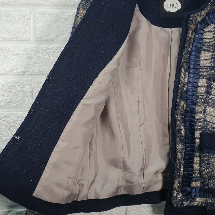 [BUNJANG] Enc Tweed Crop Jacket / [55]Enc 트위드 크롭 자켓