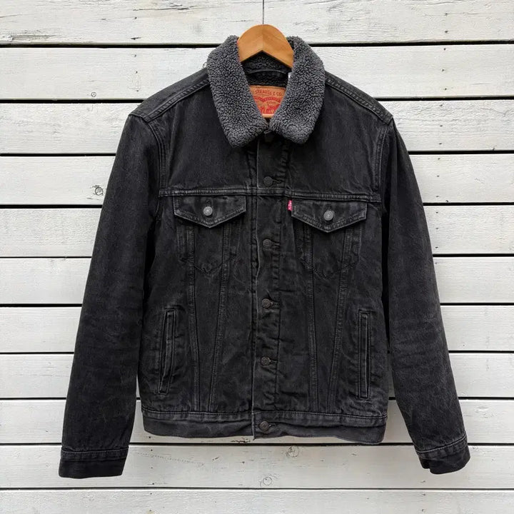 [BUNJANG] Levi's Denim Sherpa Jacket / Levis 리바이스 데님 쉐르파 자켓