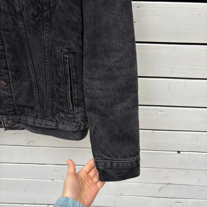 [BUNJANG] Levi's Denim Sherpa Jacket / Levis 리바이스 데님 쉐르파 자켓