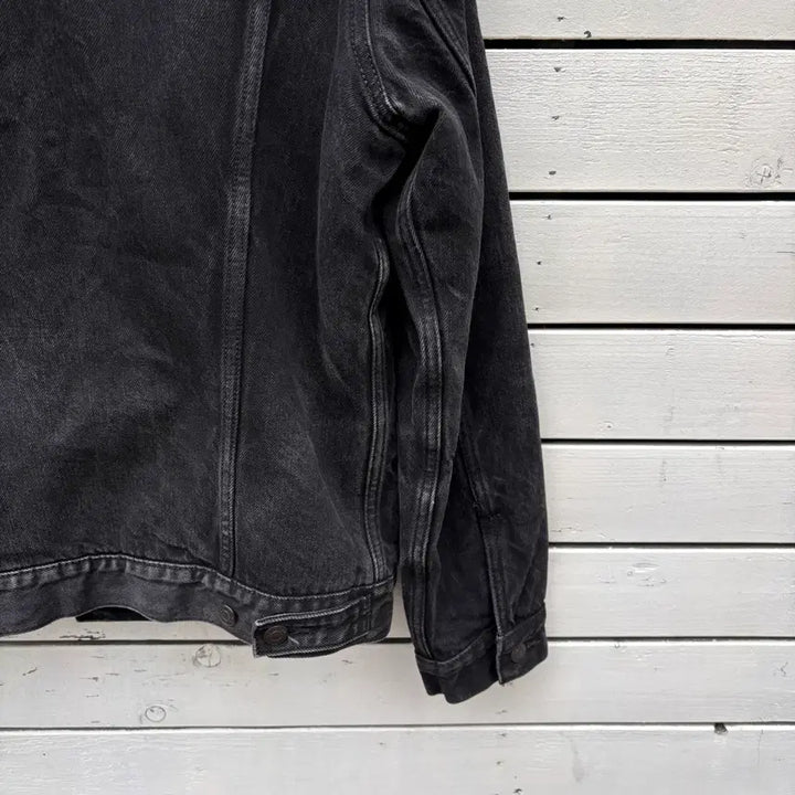 [BUNJANG] Levi's Denim Sherpa Jacket / Levis 리바이스 데님 쉐르파 자켓