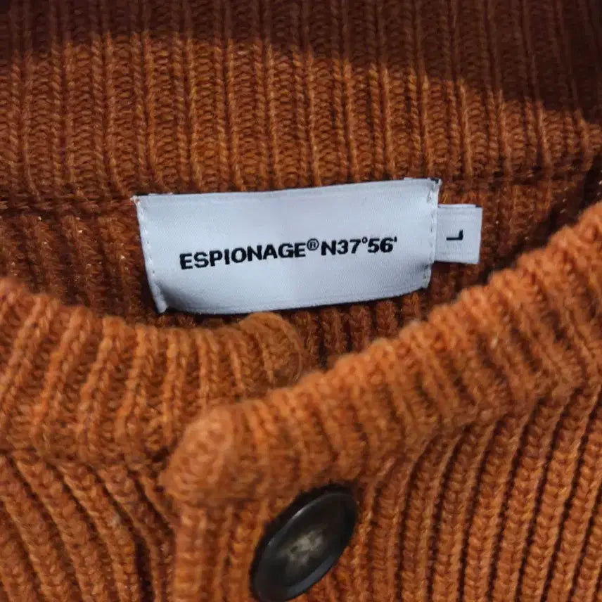 [BUNJANG] Espionage Orange Cardigan / 에스피오나지 오렌지 가디건 카디건 L