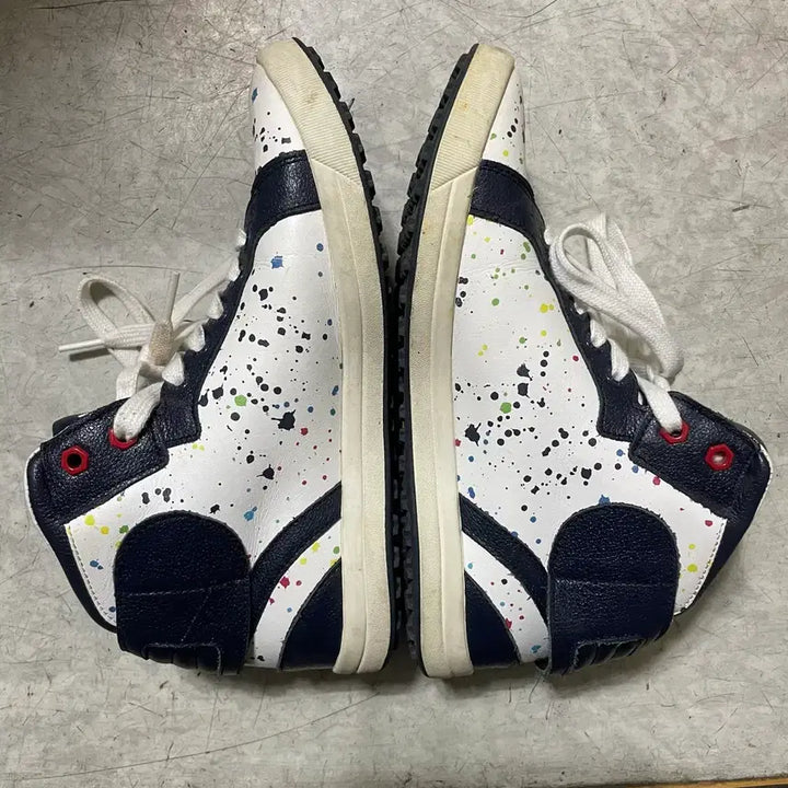 [BUNJANG] FairyGates Splatter High-Top Golf Shoes / 페어리게이츠 스플래터 하이탑 골프화 240