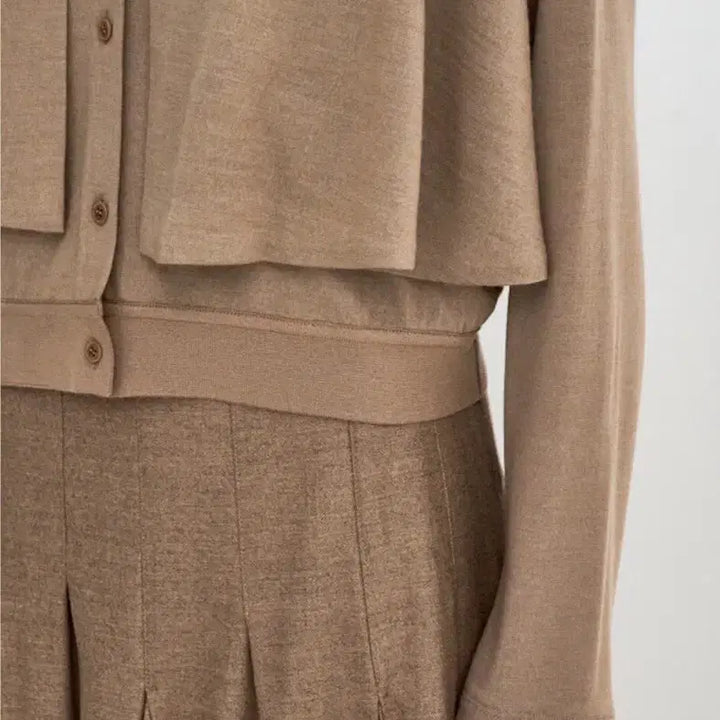 [BUNJANG] System Wool Layered Knit Top / 한섬 25fw신상 시스템 울 레이어드 니트 탑 55