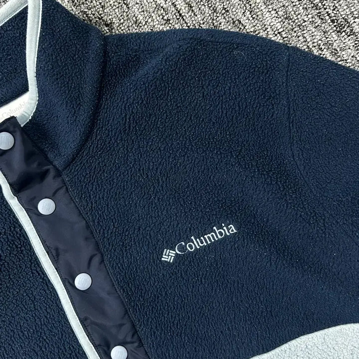 [BUNJANG] Columbia Half Snap Fleece L / 컬럼비아 하프 스냅 버튼 플리스 L