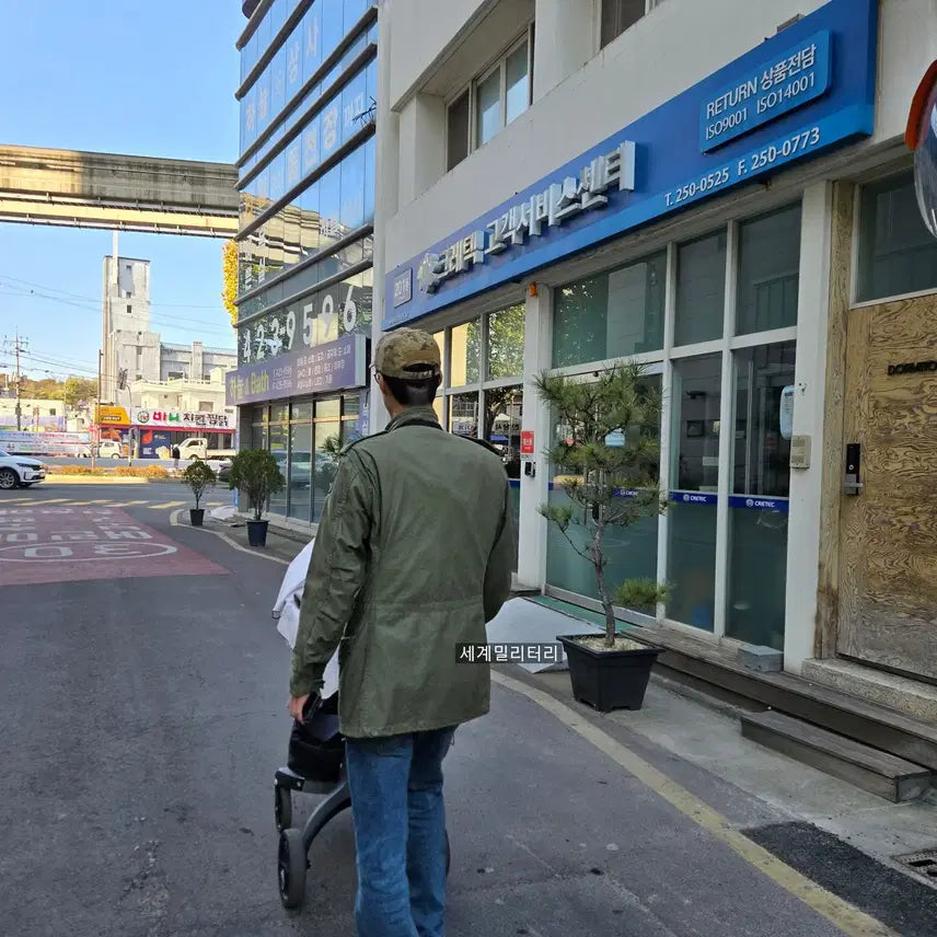 [BUNJANG] US Military M65 Field Jacket / 미디움 레귤러 , 미군 지급용 오리지날 민무늬 3세대 M65 필드 자켓