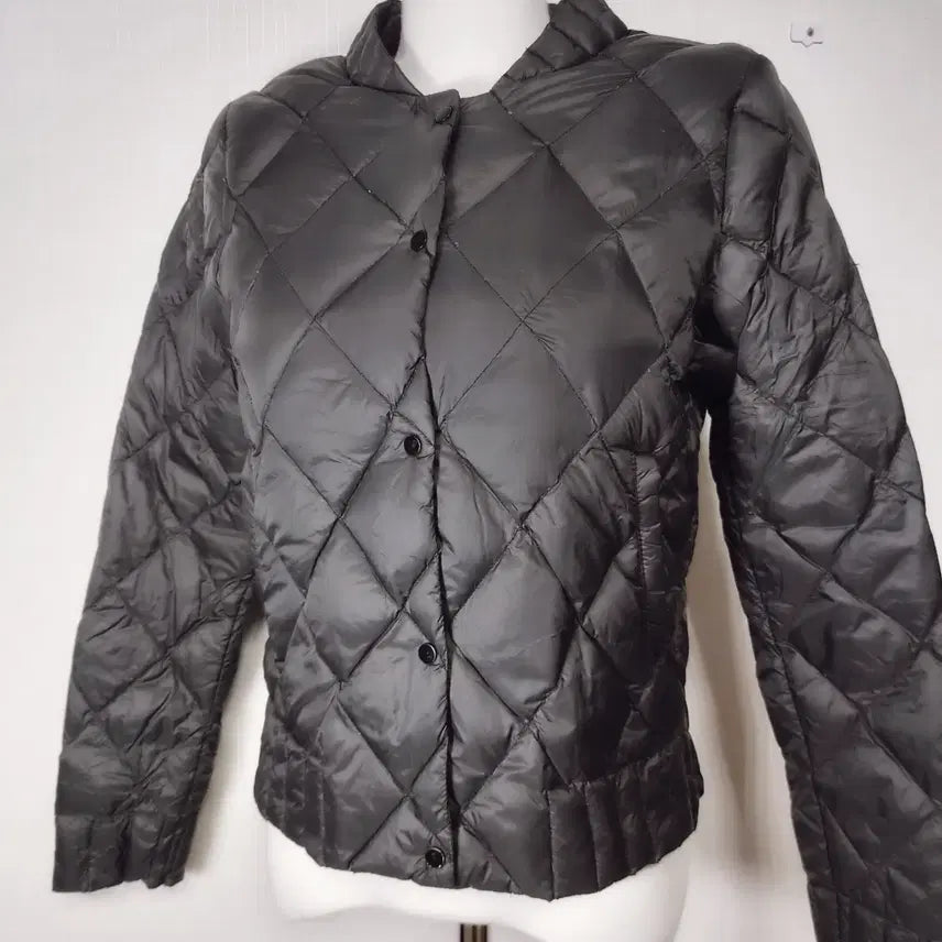 [BUNJANG] Lightweight Quilted Jacket Black 66 / 여성경량패딩 퀼팅점퍼 블랙 66 라이트패딩