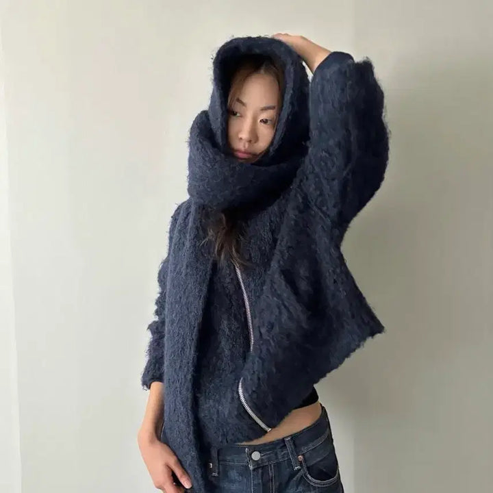 [BUNJANG] Saisam Marc Jacobs Wool Hooded Jacket / 사이삼 마크제이콥스 울 후드 자켓