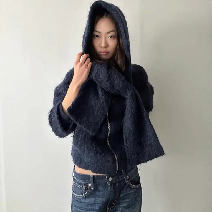 [BUNJANG] Saisam Marc Jacobs Wool Hooded Jacket / 사이삼 마크제이콥스 울 후드 자켓