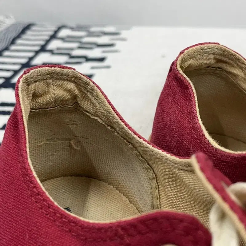 [BUNJANG] Converse Red Wine Low Sneakers 270 / 컨버스 레드와인 로우 스니커즈 270 E02346